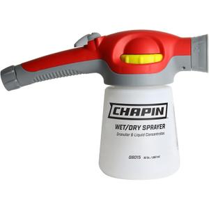 Chapin International G6015 Wet/Dry Hose-End Sprayer, Translucent