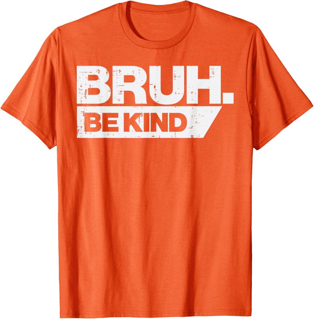  Be Kind Funny Orange Anti Bullying Unity Day Youth Kids T-Shirt M