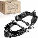 A-Premium 2 x Front Upper Control Arm, with Ball Joint & Bushing, Compatible with Toyota Pickup 1989-1995, T100 1993-1998, RWD Only