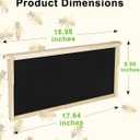 vensovo 10 Pack Bee Frames Deep - Bee Hive Frames and Wax Foundations Black Beehive Frams