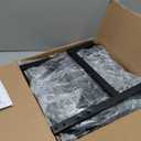 Kitsure Over The Sink Dish Drying Rack - 30.0" to 33.9" x 21.5", Adjustable Sink Drying Rack for Kitchen Sink with Multifunctional Baskets, Black (Large)