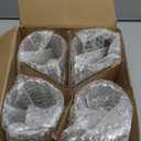 4 Pack Heavy-Duty Glass Mugs - 16oz Beer Glasses, Large with Handle, Freezer Safe, Classic Beer Mug Set for Bar & Beverages