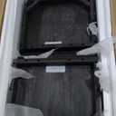 Grain & Grove Crew Dining Chair, Set of 2, Solid Rubberwood Frame, Engineered Wood Seat, Comfortable Backrest, Easy Assembly, Durable Wooden Kitchen & Dining Room Chair, Black