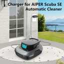 12.6V Quick Charger for AIPER Robotic Pool Cleaner Compatible with AIPER Scuba SE Robotic Pool Cleaner Charger Adapter