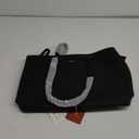 Lovevook Laptop Shoulder Bag, 15.6", Laptop Tote Bag for Women Work, Black