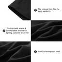 VtuAOL Men's Lightweight Softshell Vest Outdoor Quilted Vest Sleeveless Jacket for Travel Hiking Golf (Black, XXL)