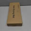 CHIKILLA Silicone Dish Drying Mat for Kitchen Counter, Fast Drainage Design for Vegetables Fruits, Heat Resistant, Non-Slip , Dishwasher Safe  15.7x13 inch Urban Gray