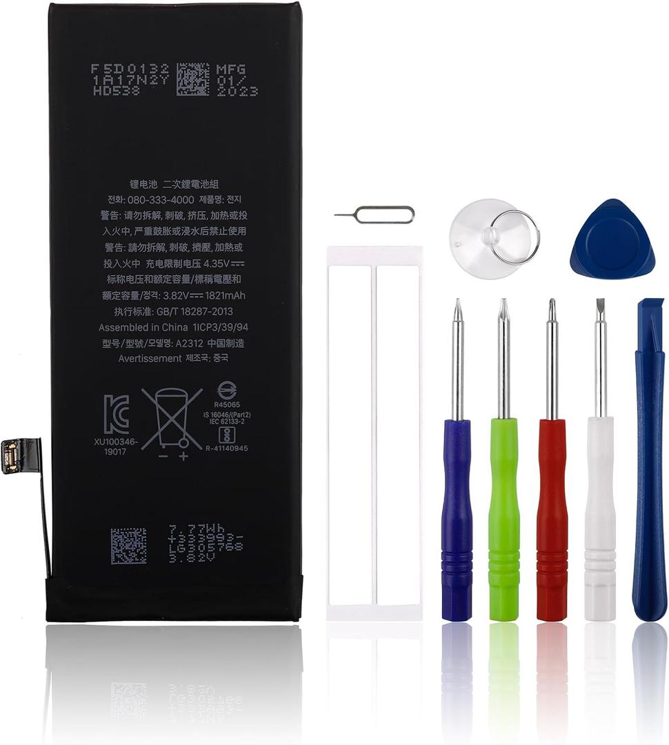Replacement Battery A2312 Compatible with iPhone SE 2020 A2312 2nd Gen with Tools