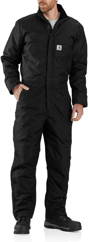 Carhartt Men's Yukon Extremes Loose Fit Insulated Coverall, Black, X-Large