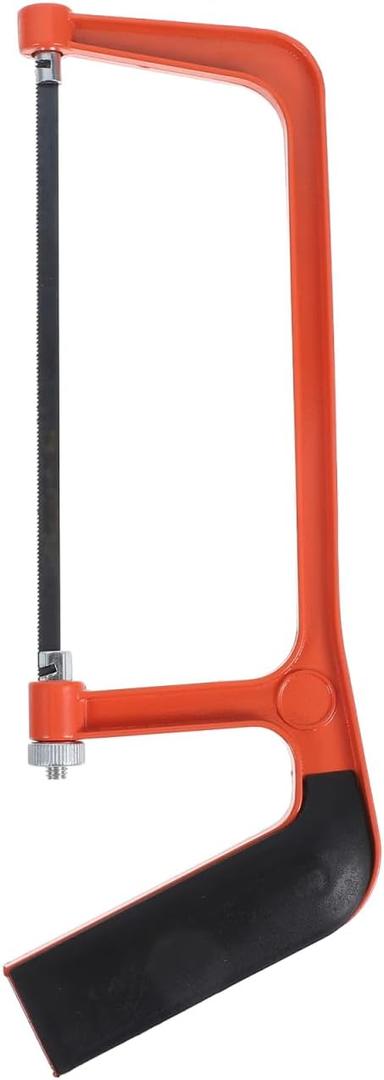 Gadpiparty Mini Hacksaw 10.23 Inch Small Handheld Saw with Lightweight Aluminum Alloy Frame for Woodworking and Diy Projects Comfortable Grip