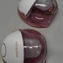 Momcozy Breast Pump Hands Free Mobile Style | M6, Wearable Breastfeeding Pump Ideal Rhythm for More Milk, DoubleFit Flange More Fit & Discreet with 3 Modes & 9 Levels, 24mm - 2 Pack Cozy Red