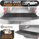 TripleAliners Tailgate Mat Compatible with 2015-2020 Ford F150 Accessories, Tailgate Cover Custom Fit All Weather Protection Pickup Liner
