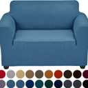 Joccun Stretch Chair Couch Cover,1-Piece Sofa Slipcover Spandex Jacquard Fabric Sofa Covers with Elastic Bottom,Washable Furniture Protector for Dogs,Cats,Kids(Armchair, Wide 35" - 55",Niagara)