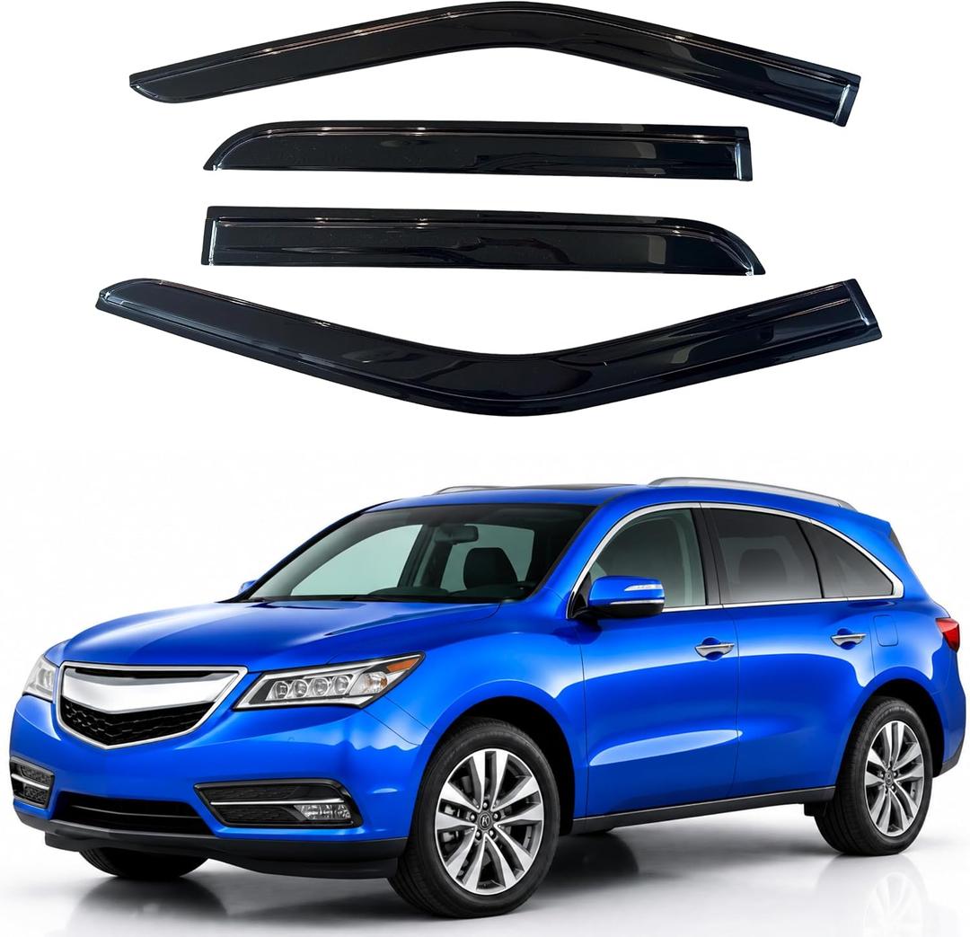 Window Visors Rain Guards for 2014-2021 Acura MDX