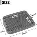 UPIT Puppy Potty Tray with Mesh – Dog Pee Pad Holder for Small Dogs & Puppies, Indoor Dog Potty Training Toilet, Plastic Leak-Proof Dog Potty Tray (Small - 20 x 16 in)