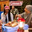 Coleman Snap 'N Go 55-Quart Collapsible Hard Cooler, Portable Hard-Sided Cooler with Waterproof Removable Liner, Space-Saving & Quick Set Up, 64 Hours Cold, Sapphire Blue