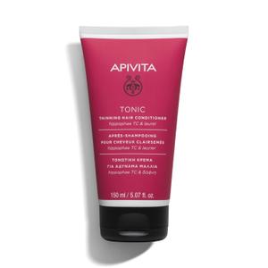 Apivita Tonic Thinning Hair Conditioner, Strengthens, Prevents Hair Thinning & Promotes Hair Growth with Hippophae Tonic Complex, Laurel & Propolis, Silicone-Free