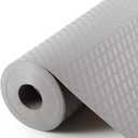 Shelf Liners for Kitchen Cabinets Non Adhensive Grey 23.6"× 393.7"