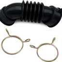 DC67-00467A Washer Hose Compatible with Samsung Washing Machine, Dispenser Drawer to Drum Hose Tub Replacement Part