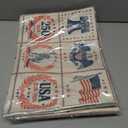 4 x 250th Anniversary Decorations - 250th Anniversary Patriotic Table Runner for 17762026 4th of July Accessories Table Decor Party Supplies for Home Indoor Outdoor