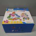 Montessori Dinosaur Toddler Toys Wooden Puzzles Gift for Ages 1 2 3 4 Year Old Kid Boys Girls Animal Dino Egg Toys, Wooden Blocks Stacking Sorting Toddler Fat Brain Easter Gift Preschool Learning