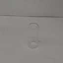 ComSaf Glass Flower Vase, 8 Inch Tall Bud Vases, Home Decor Vases for Centerpiece for Living Room and Bedroom, Decorative Vases for Wedding, Valentines' Day, Mother's Day (Clear)