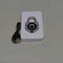 Fingerprint Padlock eLinkSmart Long Padlock with 45MM Shackle Phone App Bluetooth Weatherproof Combination Locker Lock for Gym Locker Locker Backpack Suitcase Luggage Black