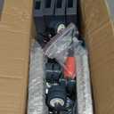 W B D WEIBIDA 2pk Trash Can Roller Base with Wheels - Adjustable 15-19 Inch Drum Dolly - Heavy Duty Multi-functional Cart