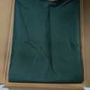 sancua Square Tablecloth - 54 x 54 Inch - Stain and Wrinkle Resistant Washable Polyester Table Cloth, Decorative Fabric Table Cover for Dining Tables, Buffet Parties and Christmas, Hunter Green