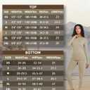 ALLZERO Thermal Underwear for Women Fleece Lined Base Layer Set - Winter Long Johns for Cold Weather (Beige, M)