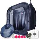 Portable Airsoft Target Tent-Black-Non Lethal with BB Trap Recycle The Ammo Indoor Outdo