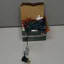 Hopolon Mini Orange Halloween Lights, 2PACk 50 Count Incandescent Christmas String Lights, 13 FT 120 V Xmas Tree Lights for Christmas,Thanksgiving, Patio, Party, Home, Indoor Outdoor Decor, Orange