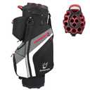 Solaraft 14-Way Golf Cart Bag, Waterproof Lightweight Golf Bag with Silent Dividers, Insulated Cooler Pocket & Umbrella Holder for Men & Women