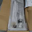 Over The Door Pantry Organizer, Wall Mount Spice Rack, Pantry Hanging Storage and Organization, 6 Adjustable Baskets Heavy-Duty Metal for Home & Kitchen, Back of Door Seasoning Rack - White