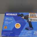 Kobalt 1/2-in 24-Volt Max-Volt Lithium Ion (Li-ion) Variable Speed Brushless Cordless Hammer Drill Bare Tool Only (Tool Only, Model #kdd524b-03)