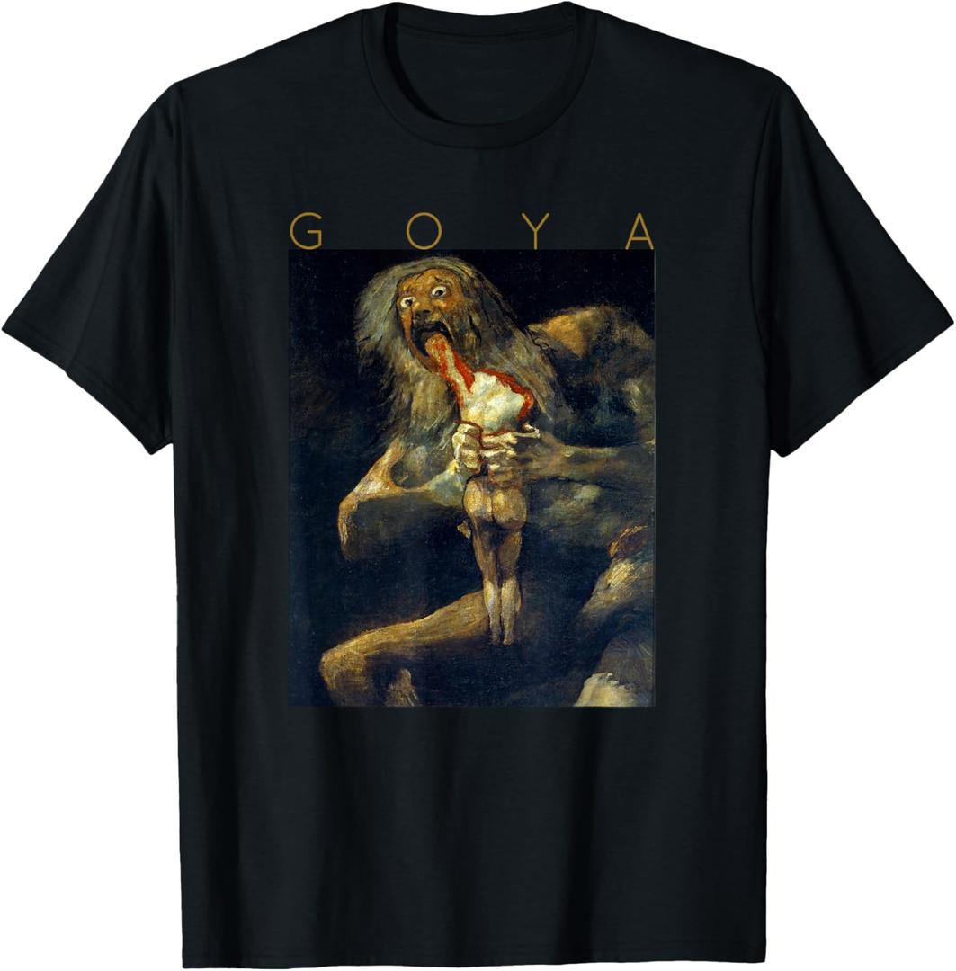 Francisco Goya - Saturn Devouring His Son - For Artists T-Shirt