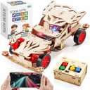 STEM Kits for Kids Age 8-10, STEM Toys for Boys 8-12, Remote Control Model Car Building Kits, Wood 3D Puzzles 8-13, Science Crafts Projects, Gifts for 8 9 10 11 12 13 14 Year Old Teen Boys Girls