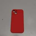 Vooii Compatible with iPhone 13 Case, Liquid Silicone Upgrade [Camera Protection] [Soft Anti-Scratch Microfiber Lining] Shockproof Phone Case for iPhone 13 6.1 inch - Red