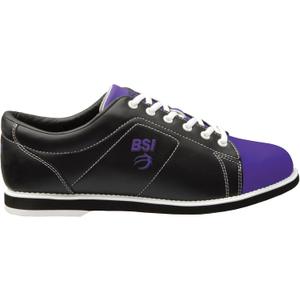 BSI Women's 460 Classic Bowling Shoe - Lightweight Shoes with Cushioned Support for Women (9, Purple & Black)