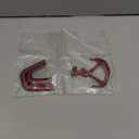 Steering Wheel Cover Trim Interior Accessories Decoration Kit for 2015-2024 Dodge Challenger Charger, for 2014-2024 Dodge Durango & Jeep Grand Cherokee SRT8 (Black 3PCS)