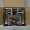 Kwikset Halifax Interior Privacy Door Handle with Lock, Door Lever For Bathroom and Bedroom, Satin Nickel Reversible Keyless Push Button Lock Door Lever, with Microban Protection (1 Pack)