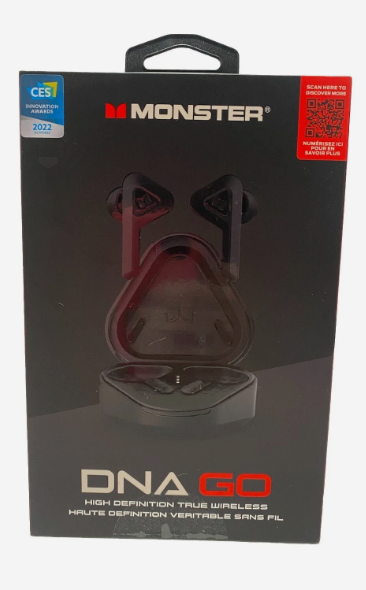 Monster, Wireless Bluetooth High Definition Earbuds- Black 