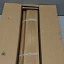 QDWIS 2 Pack Boho Wood Curtain Rods for Windows 28 to 48 inch,1" Adjustable Heavy Duty Window Curtain Rod with Imitation Wood Grain Finials,Rustic Decorative Drapery Rods Set 18-60'',Natural Wood