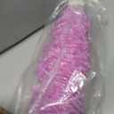 Crystal Beaded Curtain for Doorway, Wave Pattern 45 Strands Pink, 35.5"W x 79"L