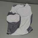 Soared Youth Baseball Chest Protector - High-Density XPE Foam, Padded Compression Shirt for Softball Football Lacrosse (Large, White)