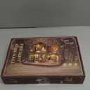 DIY Miniature House Kit, DIY Dollhouse Kit for Adults to Build, Mini Magic House Miniature kit, Model Building Book Nook Diorama Kit, Ideal Gifts for Mothers Day Birthday Christmas(Magic Book Shop)