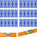 30 Sets Racetrack Connectors Compatible with Hotwheels,Mould Design, Non-3D Printed Products