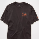 Eagle AE BOXY FIT Size L Color Black T-shirt