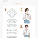 Womens Head Scarf Satin Hair Scarf Printed Square Scarf Like Silk Bandanas for Women 35 Inches (1-snake Skin)