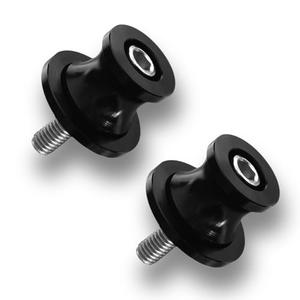 Motorcycle Swing Arm Spools M8×1.25 – CNC Aluminum Rear Stand Sliders Fit Suzuki GSX-R600 R750 R1000 Honda CBR Kawasaki Ninja Yamaha R1